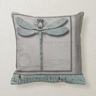 Dragonfly art pillow, Artist Karen J Williams Cushion