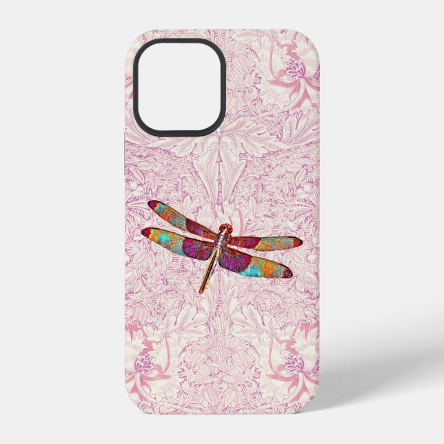 Dragonfly Art Vintage Pattern Phone Case (Back)