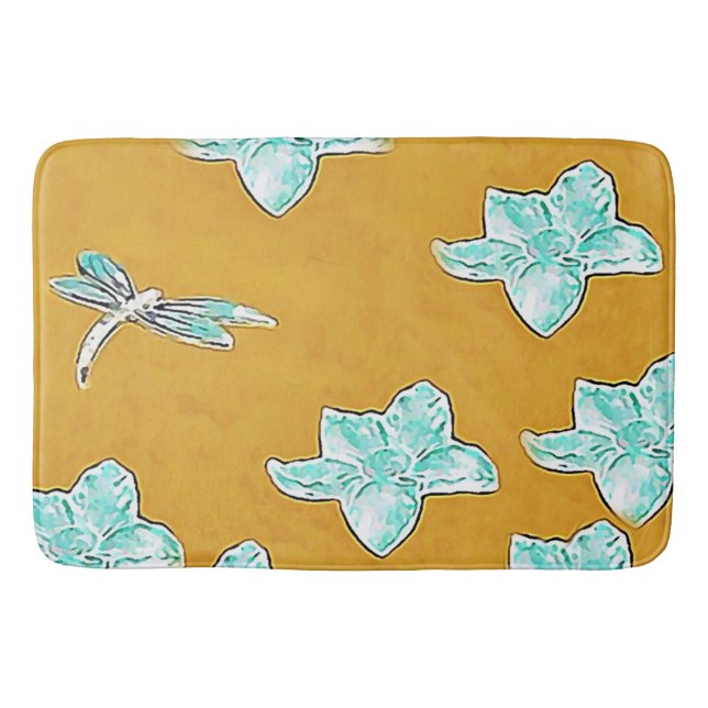 Dragonfly Bath Mat (Front)