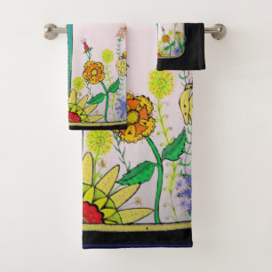 Dragonfly Bath Towel Set
