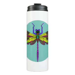 Dragonfly Beautiful, colorful, and ornate      Thermal Tumbler