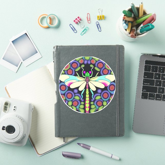 Dragonfly Beautiful, colourful, and ornate    (iPad Cover)