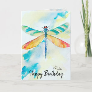 Dragonfly Birthday Card