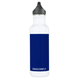 Dragonfly blue color name 710 ml water bottle