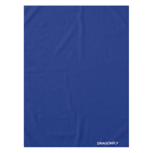 Dragonfly blue color name tablecloth