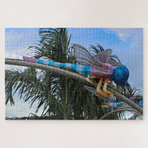 Dragonfly bridge, Singapore Jigsaw Puzzle
