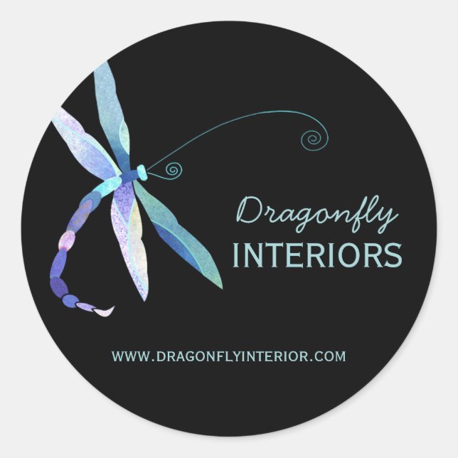 Dragonfly Business Advertising | Product Label (Front)