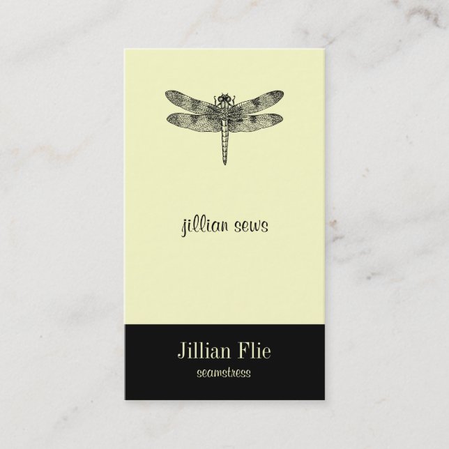 Dragonfly Business Card (Front)