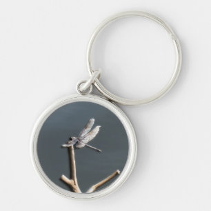 Dragonfly by the Lake Key Ring