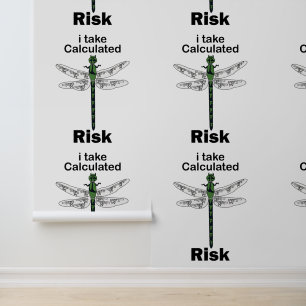 Dragonfly Calculated Risk Taker Funny Wallpaper