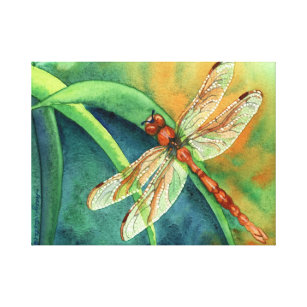 dragonfly canvas print