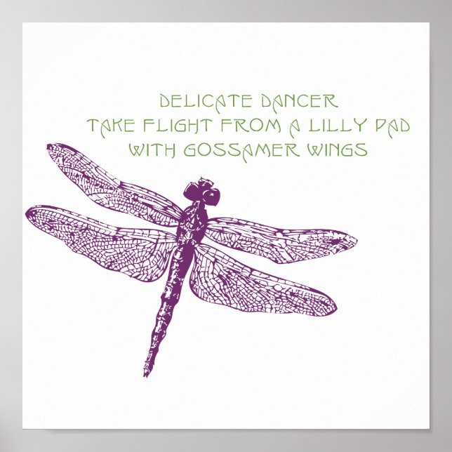 Dragonfly Canvas Print (Front)