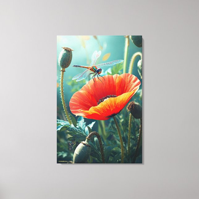 Dragonfly Canvas Print (Front)