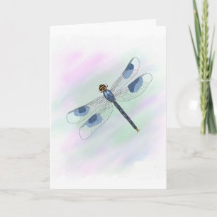 Dragonfly Card With Poem