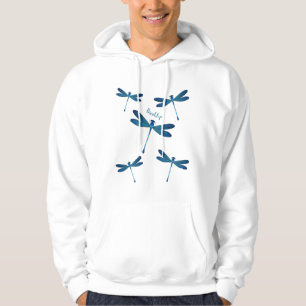 Dragonfly cartoon illustration  hoodie