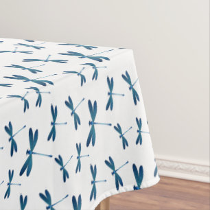 Dragonfly cartoon illustration  tablecloth