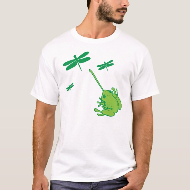 Dragonfly Catcher T-Shirt (Front)