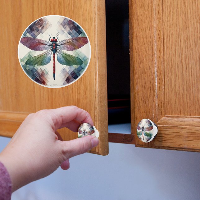 Dragonfly Ceramic Knob (Creator Uploaded)