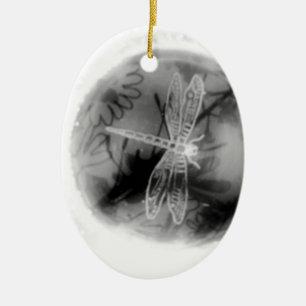 Dragonfly Ceramic Tree Decoration