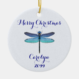 Dragonfly Christmas Ornament