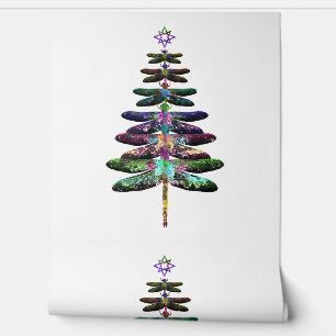Dragonfly Christmas Tree Shirt Insect Lover Xmas C Wallpaper