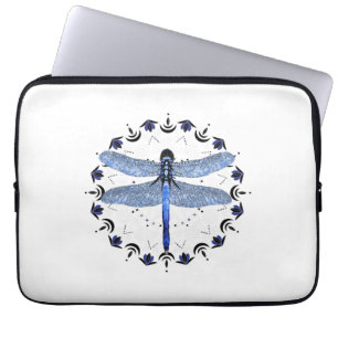 Dragonfly Clothing Dragonfly Sweatshirt Mandala Laptop Sleeve