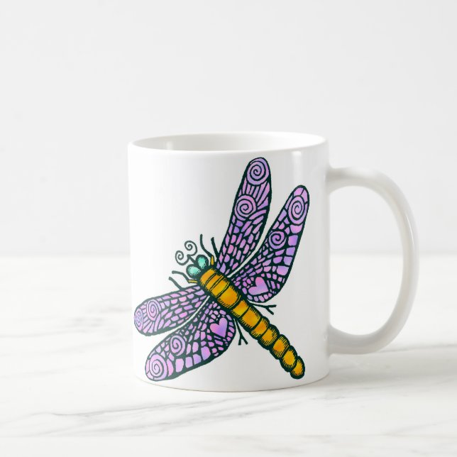 Dragonfly Coffee Mug (Right)
