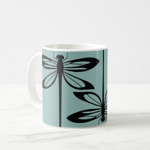 Dragonfly coffee mug