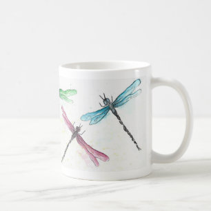 Dragonfly coffee mug