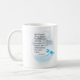 Dragonfly coffee mug