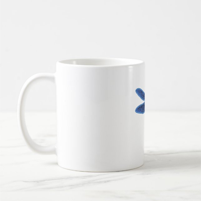 Dragonfly                             coffee mug (Left)