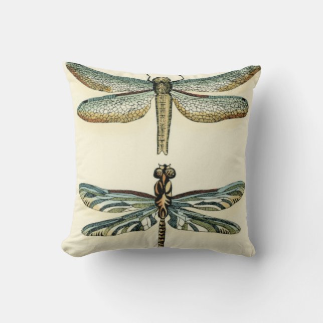 Dragonfly Collection by Chariklia Zarris Cushion (Front)