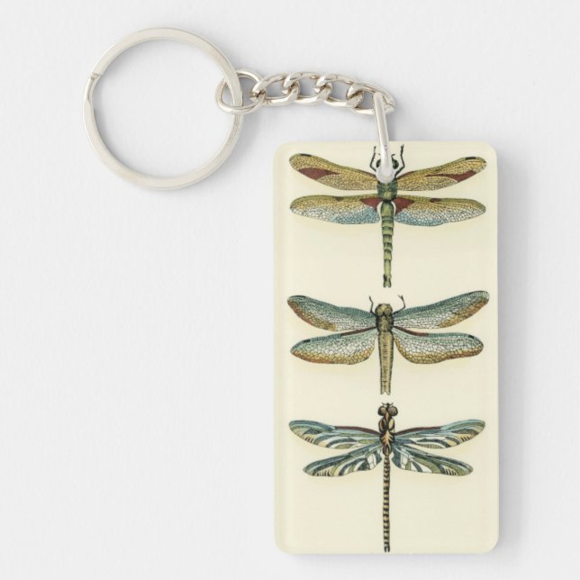 Dragonfly Collection by Chariklia Zarris Key Ring (Front)