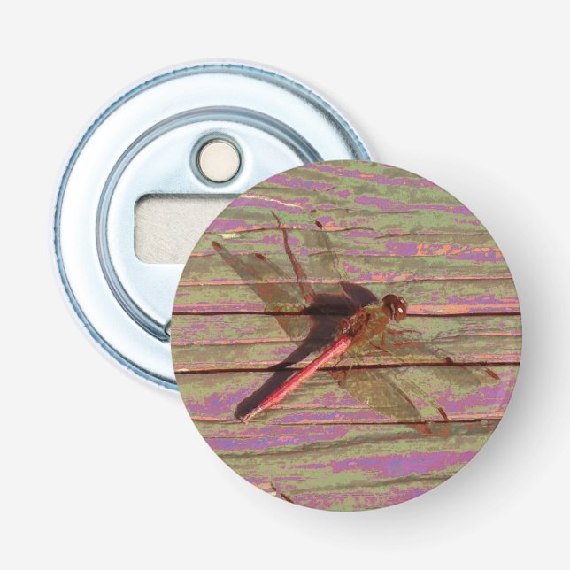 Dragonfly Colourful Bottle Opener (Front)
