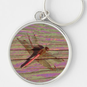 Dragonfly Colourful Key Ring