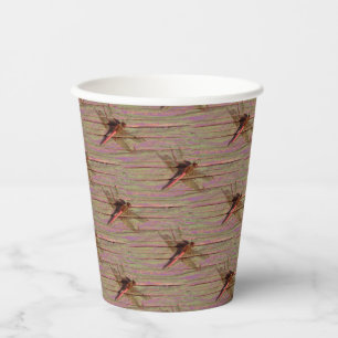 Dragonfly Colourful Paper Cups