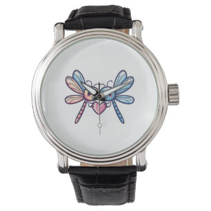 Dragonfly couple in love animal Valentine's Day  Watch