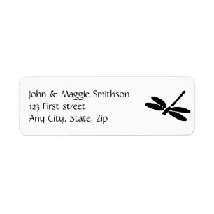 Dragonfly Custom Label