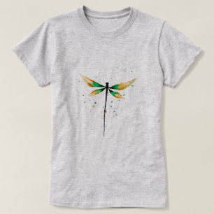Dragonfly cute watercolor illustration T-Shirt