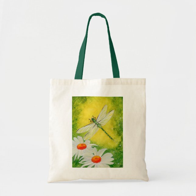 Dragonfly Daises Bag (Front)