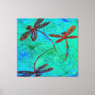 Dragonfly Dance Canvas Print