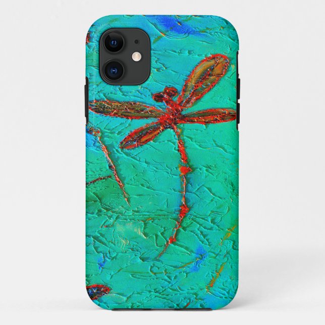 Dragonfly Dance Case-Mate iPhone Case (Back)