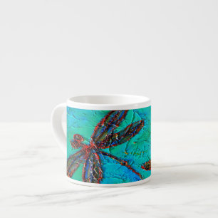 Dragonfly Dance Espresso Cup