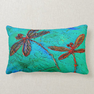 Dragonfly Dance Lumbar Cushion