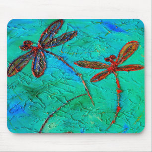 Dragonfly Dance Mouse Mat