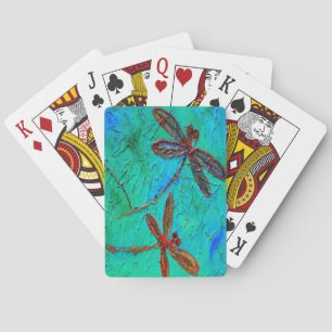 Dragonfly Dance Playing Cards