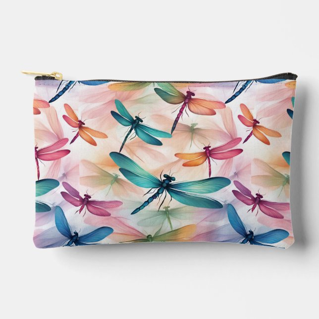 Dragonfly Dance Print Cut Sew Bag (Front)