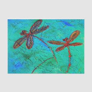 Dragonfly Dance Tissue Paper