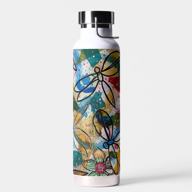 Dragonfly Dance Water Bottle (Left)