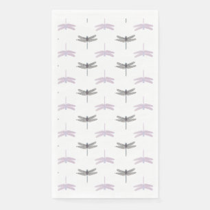 Dragonfly Daylight White Napkin